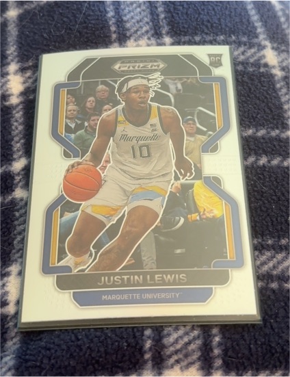 2022 Panini Prizm Draft Picks #93 Justin Lewis — front