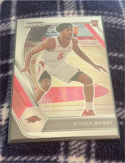 2021 Panini Prizm Draft Picks #11 Moses Moody — front