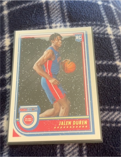 2022-23 Panini NBA Hoops #243 Jalen Duren — front