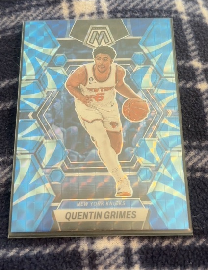2022-23 Panini Mosaic #157 Quentin Grimes — front