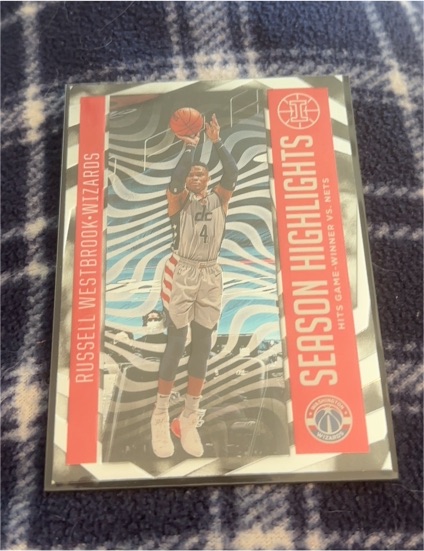 2020-21 Panini Illusions #4 Russell Westbrook Season Highlights — front