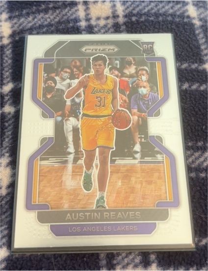 2021-22 Panini Prizm #165 Austin Reaves — front