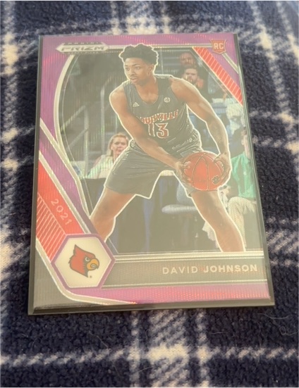 2021 Panini Prizm Draft Picks #38 David Johnson — front