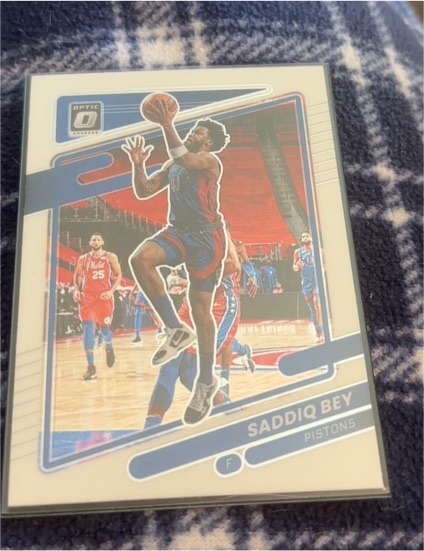 2021-22 Panini Donruss Optic #126 Saddiq Bey — front