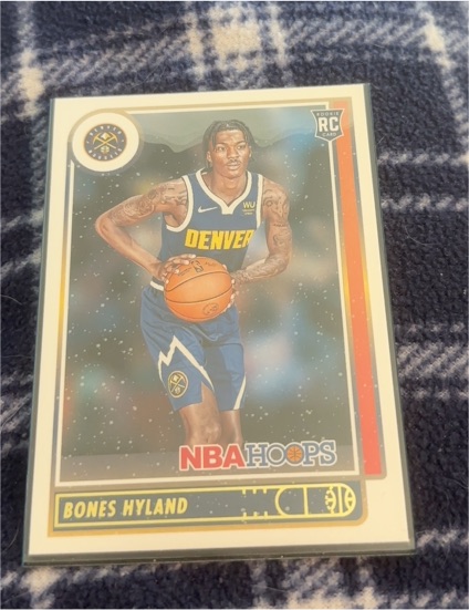 2021-22 Panini NBA Hoops #224 Bones Hyland — front