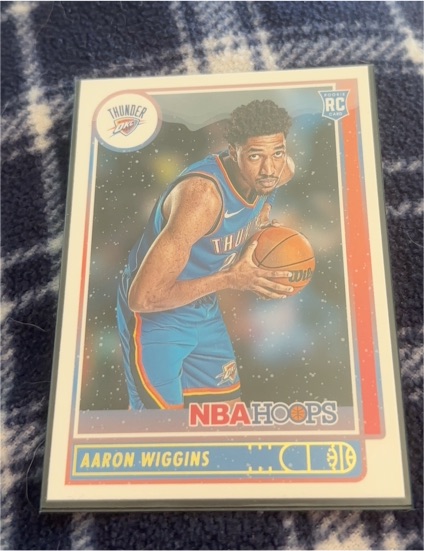 2021-22 Panini NBA Hoops #247 Aaron Wiggins — front