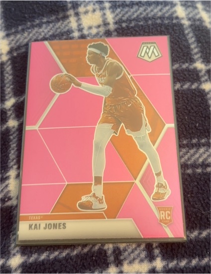 2021-22 Panini Chronicles Draft Picks Mosaic #262 Kai Jones — front