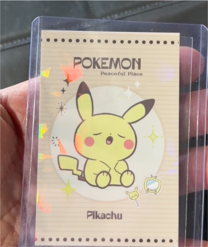 2025 Pokemon Peaceful Place #1 Pikachu — front