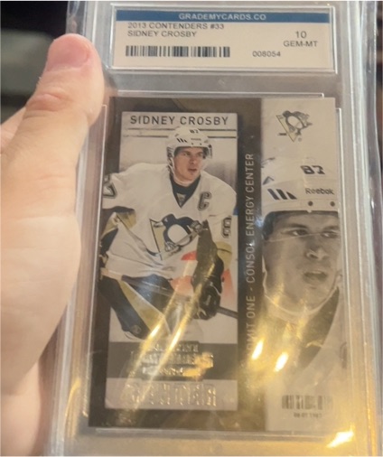 2013-14 Panini Contenders #33 Sidney Crosby — front