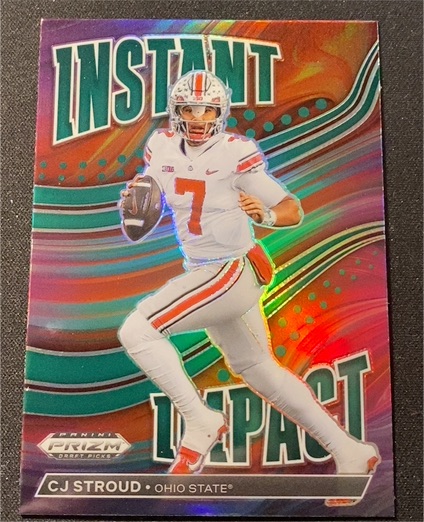 2023 Panini Prizm Draft Picks #II-2 CJ Stroud Instant Impact — front