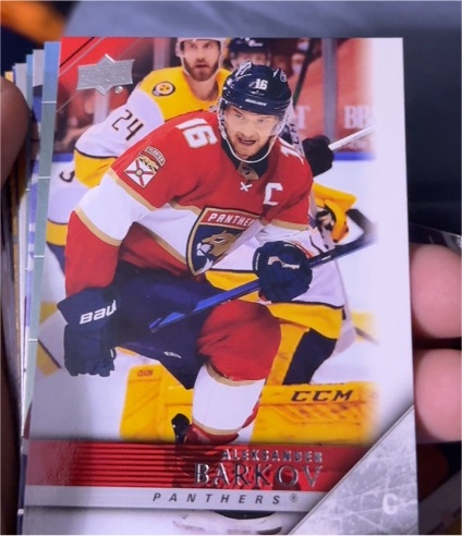 2020-21 Upper Deck Extended Series 2005-06 Tribute #T-30 Aleksander Barkov — front