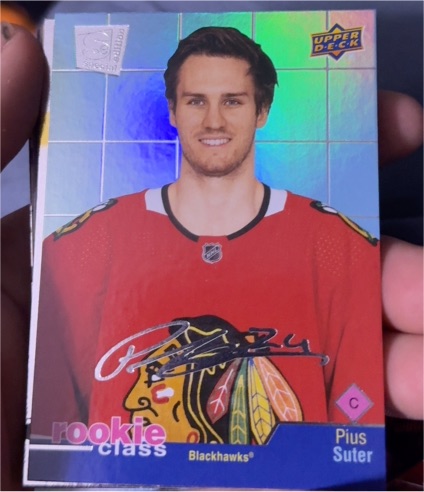2020-21 Upper Deck Extended Series Rookie Class SE #RC-37 Pius Suter — front