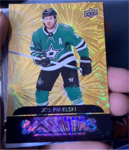 2020-21 Upper Deck Extended Series Dazzlers #DZ-115 Joe Pavelski — front