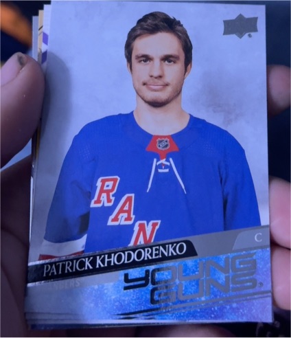2020-21 Upper Deck #709 Patrick Khodorenko Young Guns — front
