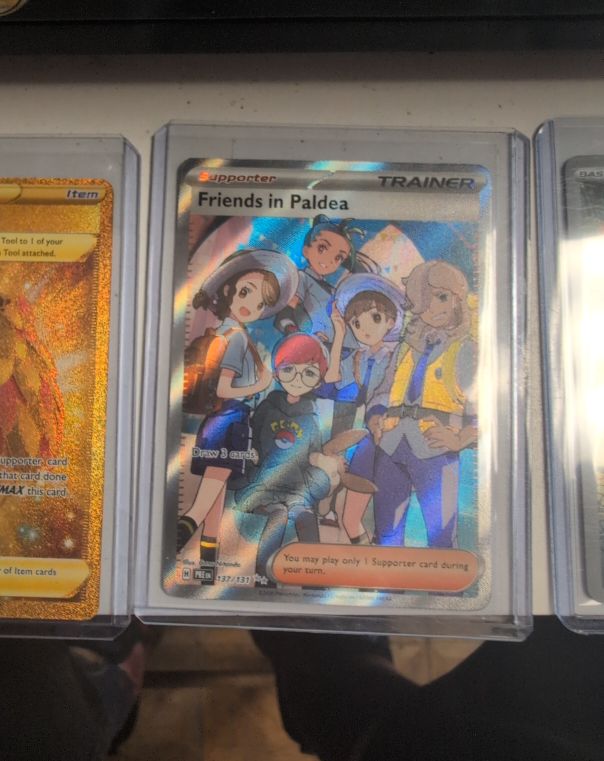 2023 Pokémon TCG Sv: Prismatic Evolutions #137 Friends in Paldea — front