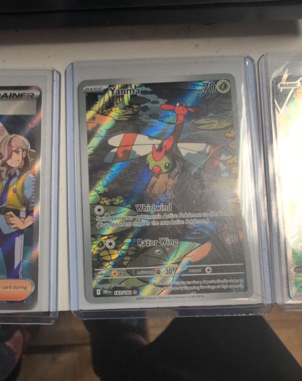 2025 Pokémon TCG Destined Rivals #183/182 Yanma Illustration Rare — front