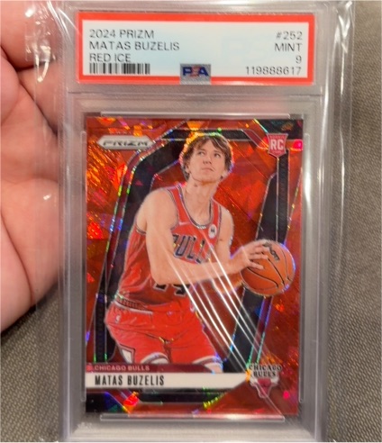 2024 Panini Prizm #252 Matas Buzelis — front