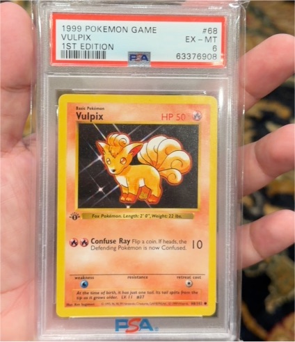1999 Pokémon #68 Vulpix — front