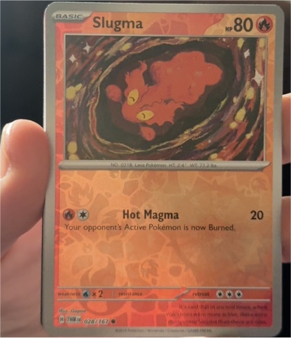 2024 Pokémon SV06: Twilight Masquerade #028 Slugma — front