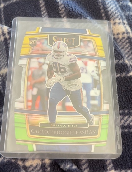 2021 Panini Select Concourse #RC Carlos "Boogie" Basham — front
