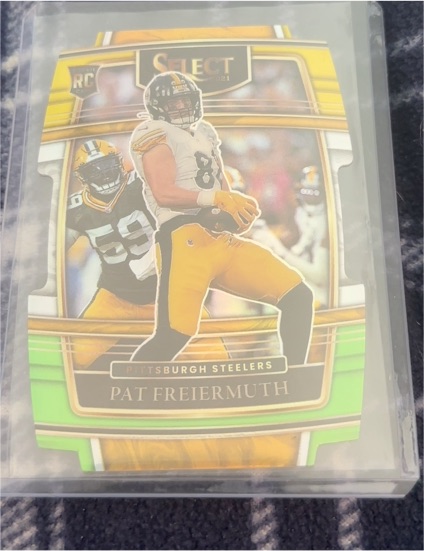 2021 Panini Select #59 Pat Freiermuth — front