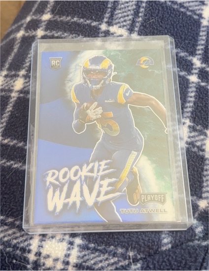2021 Panini Playoff Rookie Wave #RW-TAT Tutu Atwell — front