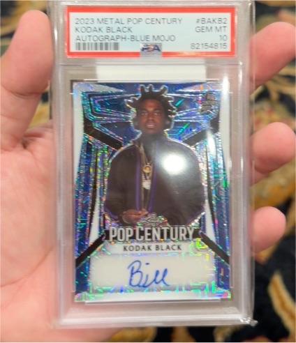 2023 Leaf Metal Pop Century #BA-KB2 Kodak Black — front