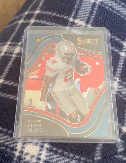 2022 Panini Select Draft Picks #105 Chris Olave — front