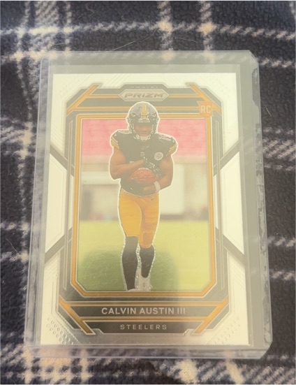 2022 Panini Prizm #338 Calvin Austin III — front