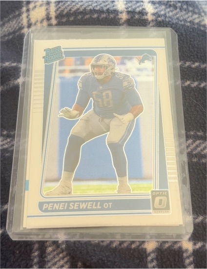 2021 Panini Donruss Optic #260 Penei Sewell — front