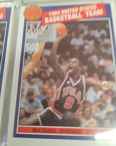 1984 United States Basketball Team Michael Jordan — front