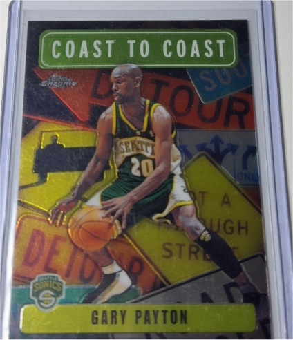 2002-03 Topps Chrome Coast to Coast #CC12 Gary Payton — front
