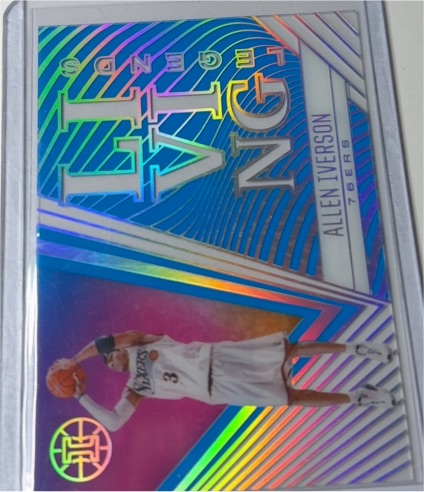 2020-21 Panini Illusions #13 Allen Iverson Living Legends — front