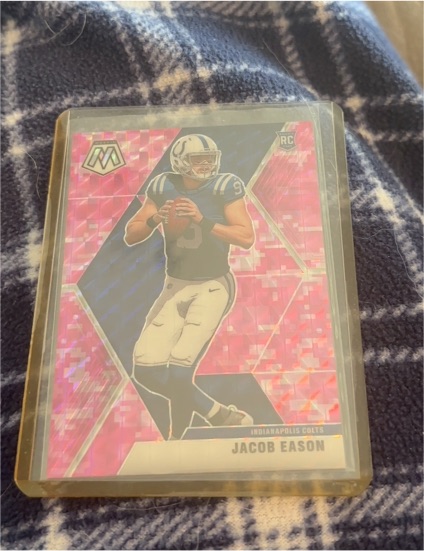 2020 Panini Mosaic #236 Jacob Eason — front