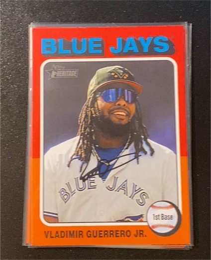 2024 Topps Heritage High Number #508 Vladimir Guerrero Jr. — front