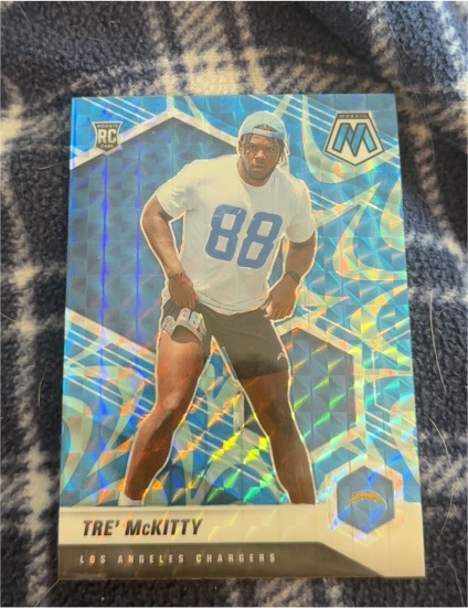 2021 Panini Mosaic #386 Tre' McKitty — front