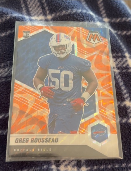 2021 Panini Mosaic #353 Greg Rousseau — front