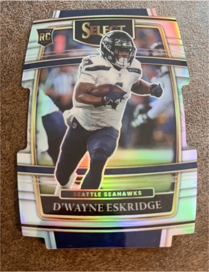 2021 Panini Select #60 D'Wayne Eskridge — front