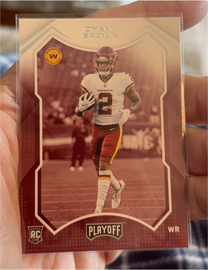 2021 Panini Playoff #225 Dyami Brown — front