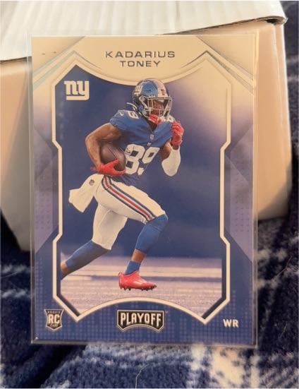 2021 Panini Playoff #210 Kadarius Toney Rookie Card — front