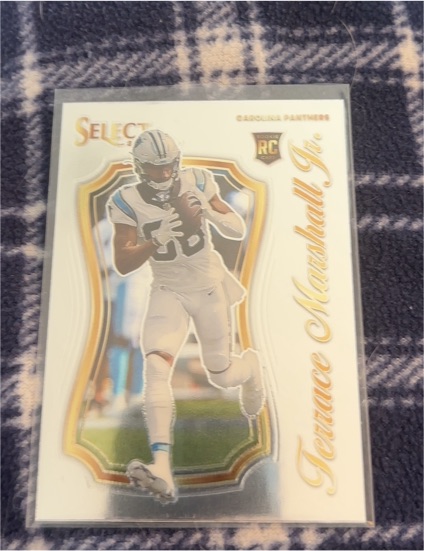 2021 Panini Select Certified #SCR-16 Terrace Marshall Jr. — front