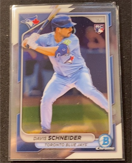 2024 Bowman Chrome #13 Davis Schneider — front