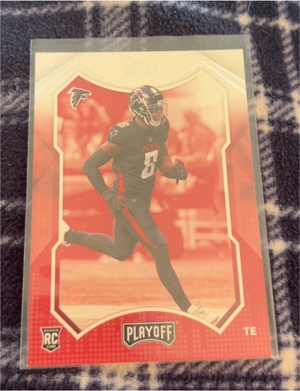 2021 Panini Playoff #204 Kyle Pitts RC — front