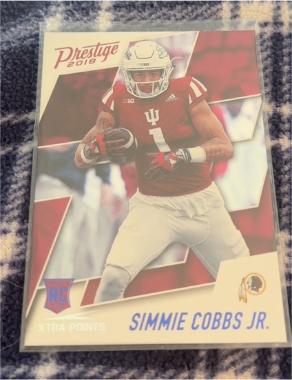 2018 Panini Prestige #281 Simmie Cobbs Jr. — front