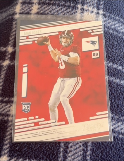 2021 Panini Prestige #205 Mac Jones Rookie Card — front