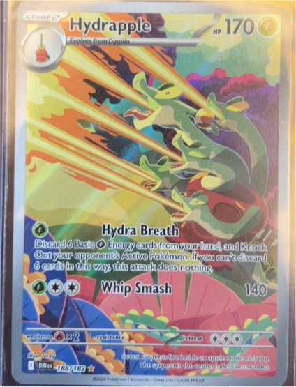 2025 Pokémon SV10: Destined Rivals #188 Hydrapple Illustration Rare — front