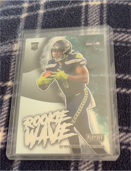2021 Panini Playoff Rookie Wave #RW-DES D'Wayne Eskridge — front