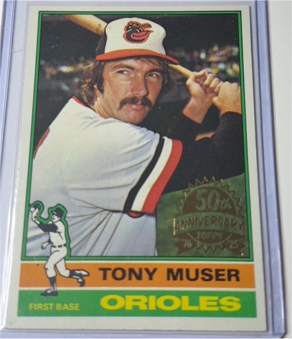 1976 Topps #537 Tony Muser — front