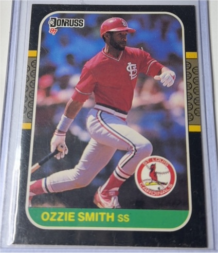 1987 Donruss #60 Ozzie Smith — front