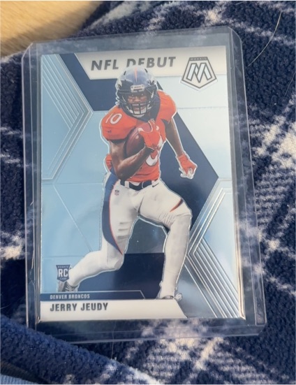 2020 Panini Mosaic NFL Debut #267 Jerry Jeudy — front